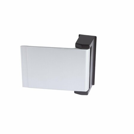 GLOBAL DOOR CONTROLS Aluminum Storefront 4 Way Reversible Push Paddle TH1100-PUSH-AL